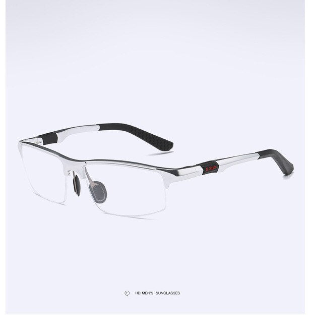 2019 NEW Aluminum Magnesium Sports Style Progressive Reading Glasses Commercial Affairs Glasses Photochromic Reading Glasses NX