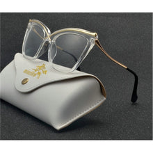Load image into Gallery viewer, Fashion oversized frame sun photochromic women reading glasses man retro Discoloration reading glasses with box NX