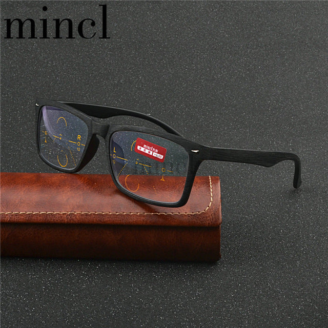 Sunglasses Photochromism 2019 Progressive Multifocal Reading Glasses Men Presbyopia Hyperopia Bifocal Glasses Women With Box NX